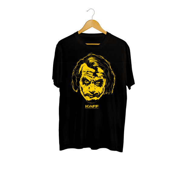 KAFF-Shirt - Joker (schwarz/gelb)